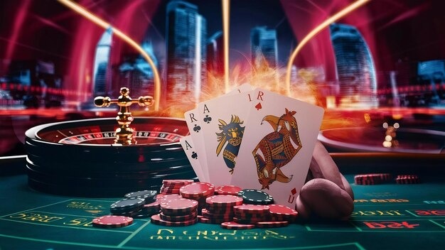 Hood vs Wolf live dealer table with professional studio setup